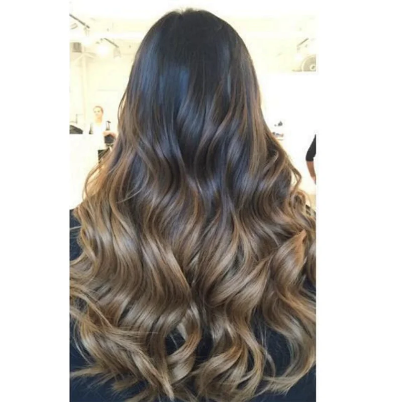 Wholesale new product balayage tip hair brazilian virgin cuticle aligned hair
