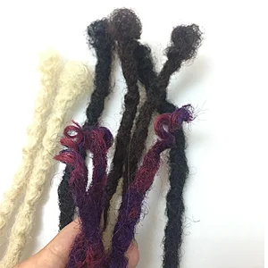 [HoHo DREADS] Wholesale new product curly ends goddess locs afro kinky crochet dreadlocks