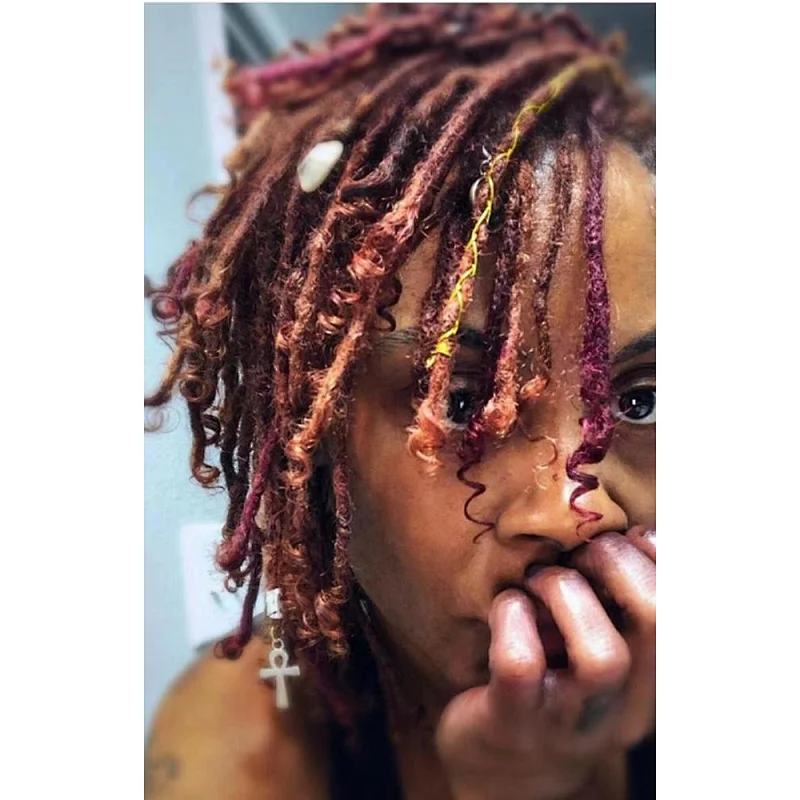 [HoHo DREADS] Wholesale new product curly ends goddess locs afro kinky crochet dreadlocks