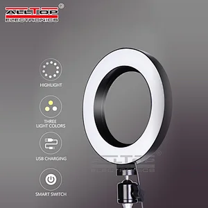Photography 10 Inch 26cm LED Ring Light 8W Selfie Ring Lamp Makeup Studio led ring light