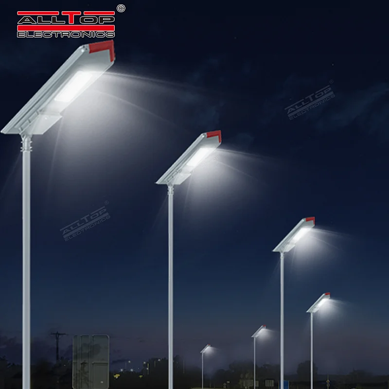 ALLTOP New arrival die-cast aluminum IP65 waterproof 150w outdoor all in one solar led road light