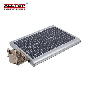 ALLTOP New product IP65 outdoor integrated 8 watt all in one solar led street light price
