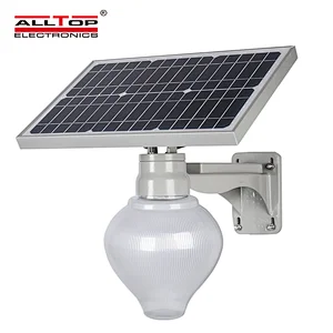 ALLTOP High lumen outdoor aluminum alloy ip65 waterproof 15 20 30 Watt solar led streetlight