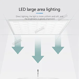 ALLTOP High lumen 48w ip20 ultra slim 600x600mm square indoor supermarket office led panel lamp