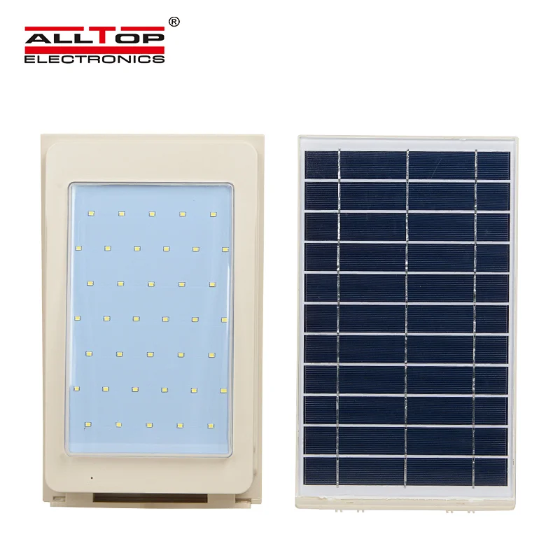 ALLTOP Factory price outdoor solar motion sensor light 2w 3w 4w 5w solar led wall lamp