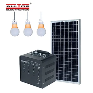 ALLTOP Outdoor energy saving portable solar panel home solar energy system