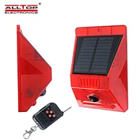 ALLTOP New products IP65 waterproof remote control 3w outdoor flashing all in one led solar traffic light