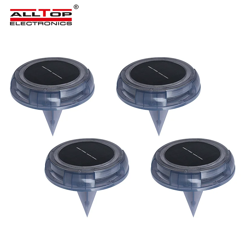 ALLTOP New Products IP65 Waterproof Rechargeable 2w Outdoor Solar LED Garden Light