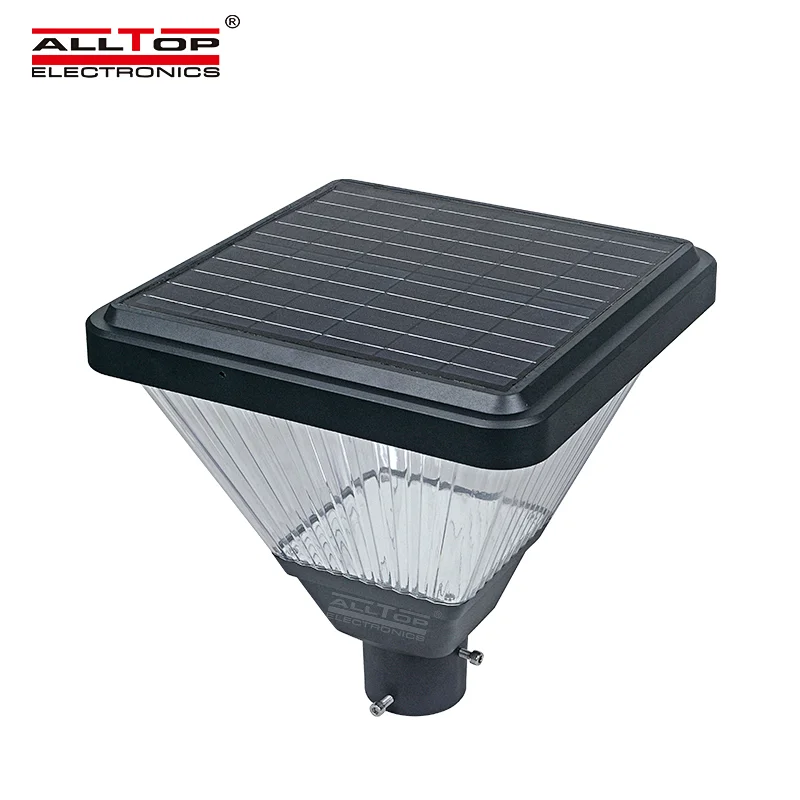 ALLTOP Low price park lighting aluminum IP65 outdoor waterproof 20watt solar led garden light
