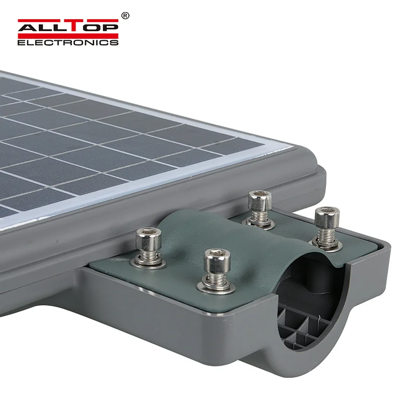 ALLTOP IP65 waterproof ABS smart 40w 60w 100w all in one solar led outdoor street light