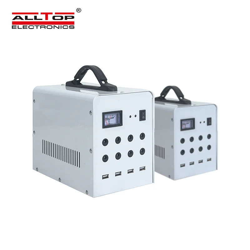 ALLTOP Rechargeable outdoor portable mobile phone charging 50w solar power power system