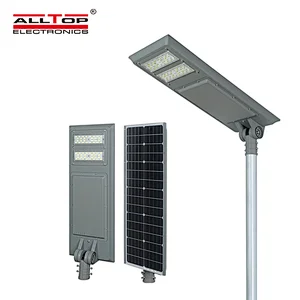 ALLTOP high quality ip65 waterproof heatproof smd 40w 60w100w integrated all in one solar led street lamp