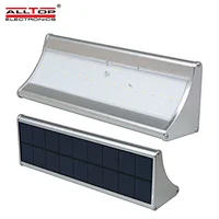 ALLTOP Good products security waterproof garden outdoor ip65 6w 8w all in one solar wall light