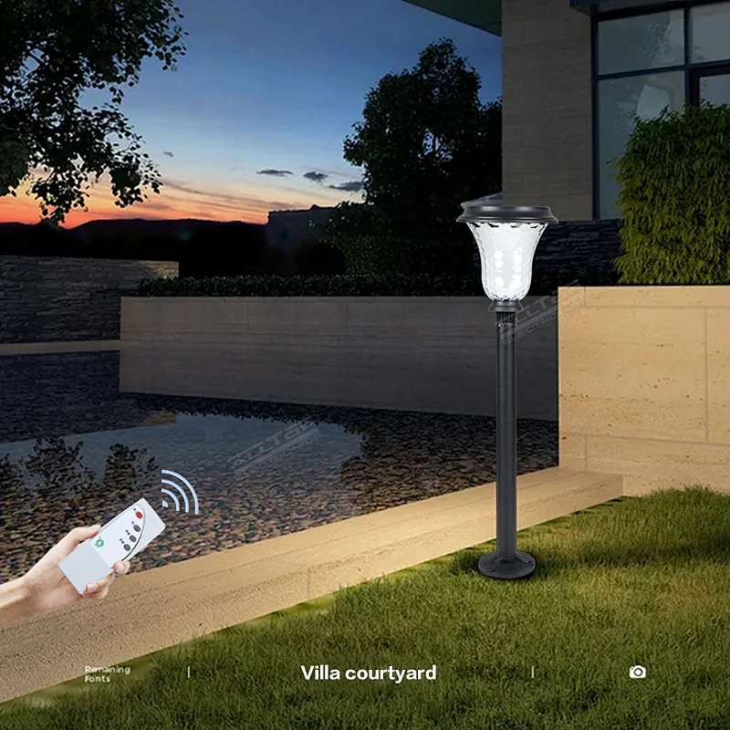 ALLTOP Energy saving modern waterproof ip65 solar garden light