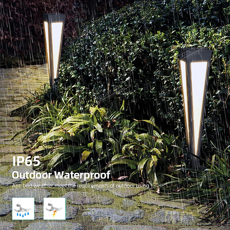 ALLTOP High Quality Waterproof Modern China price lawn decorative bollard pole outdoor waterproof IP65 led solar garden light