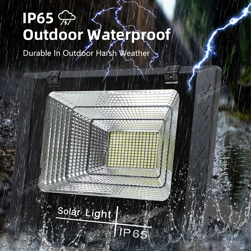 ALLTOP High lumen outdoor Ip65 25W 0W 60W 150W slim solar LED flood light