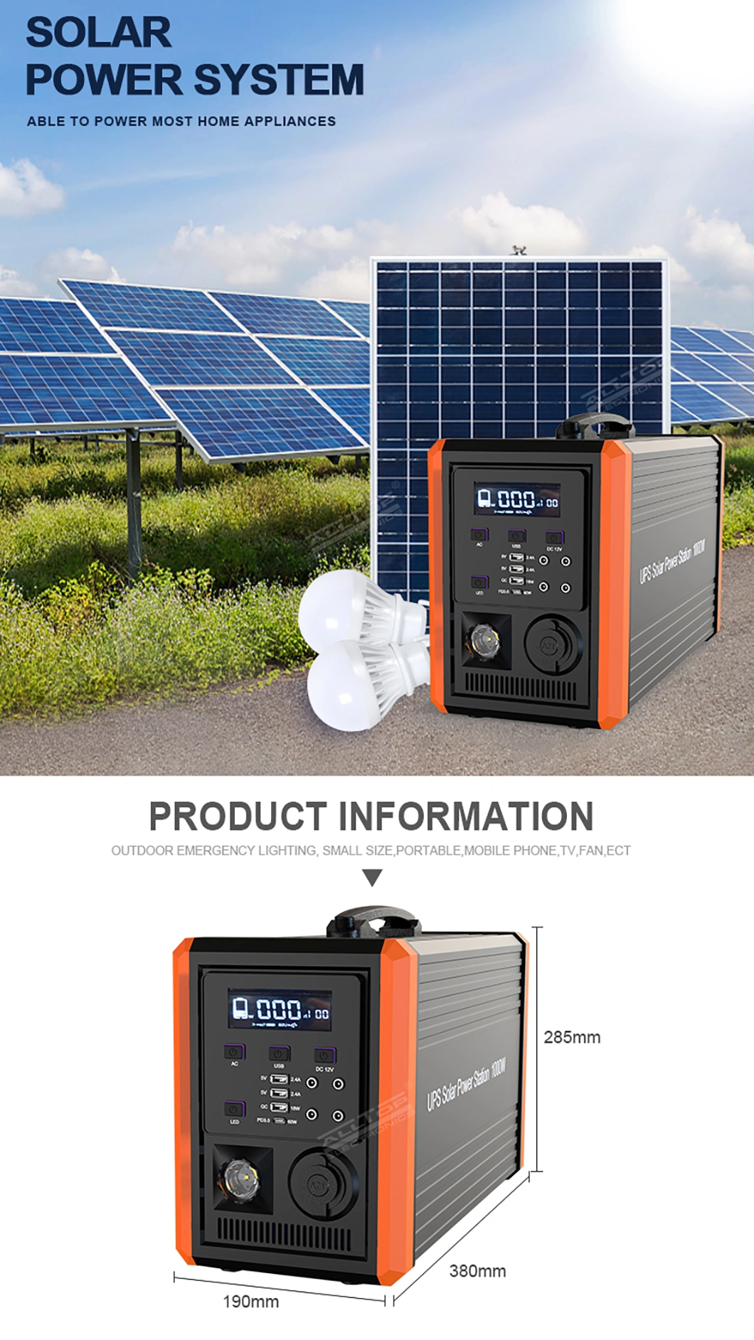 solar power systems with battery storage,1500w solar power system,2000w solar power system