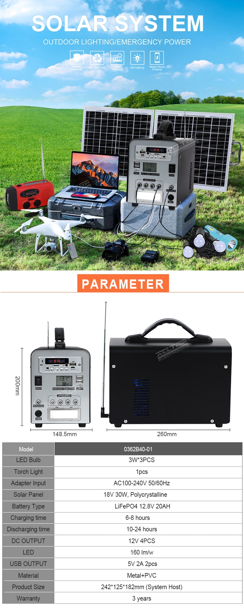 small solar generator system,small solar battery system,small off grid solar system