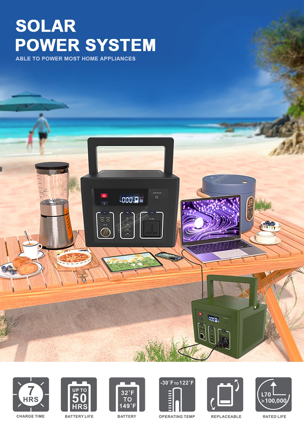 500 watt solar generator,500 watt solar generator system,300 watt solar generator