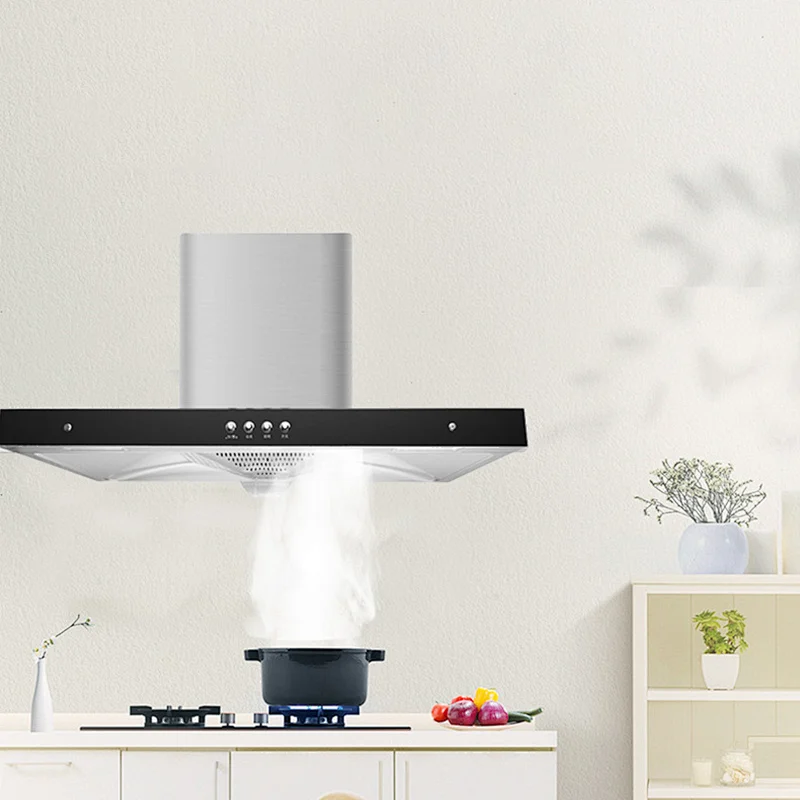 chimney wall mounted nexstyle glass kitchen blower copper range hoods