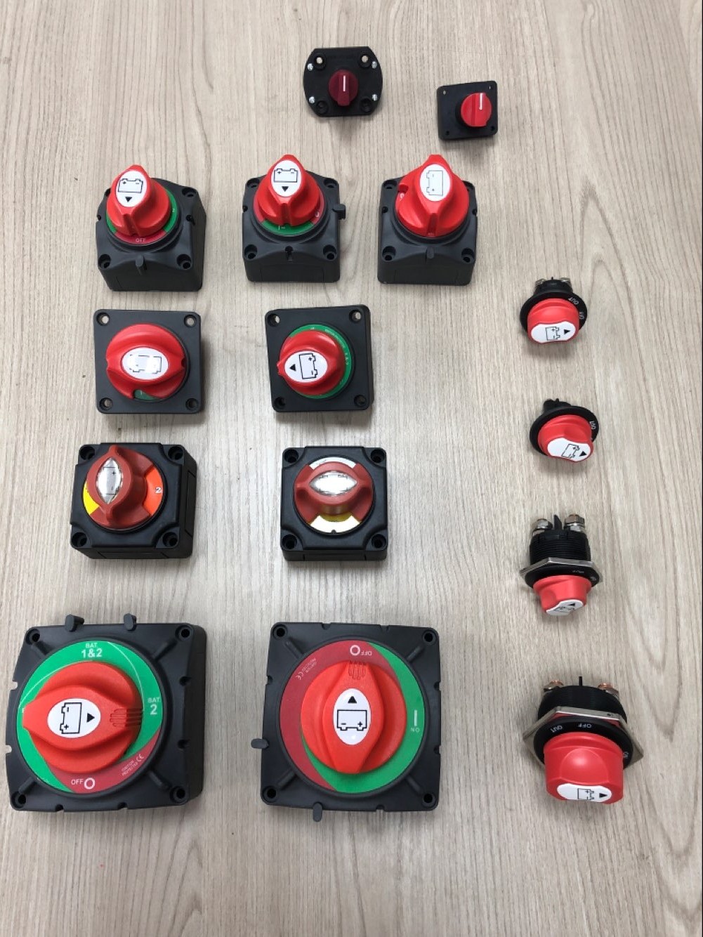 battery isolator switch SUNFINE marine