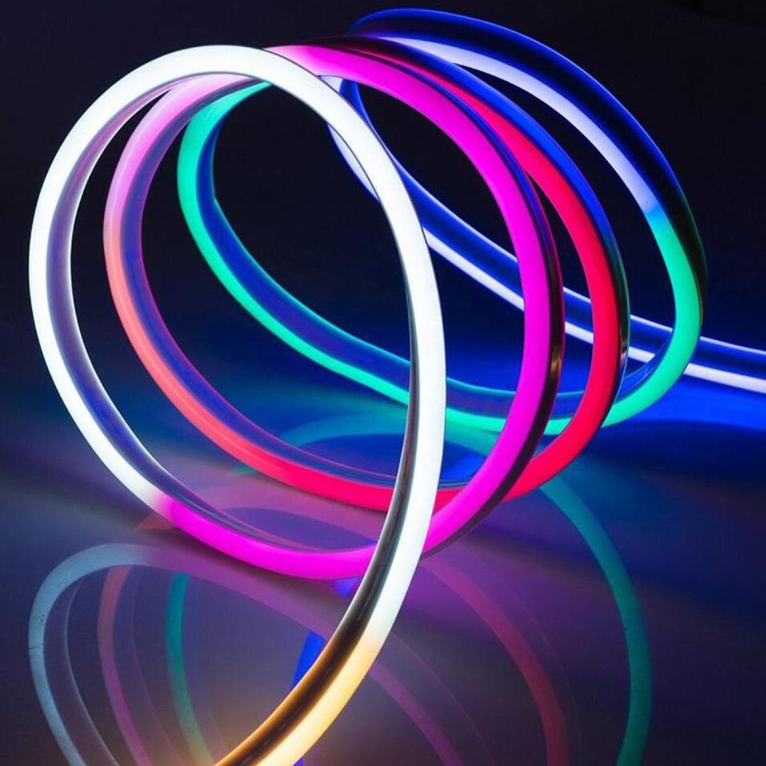 10x23mm 12W RGB 12V 24V LED Neon Lights