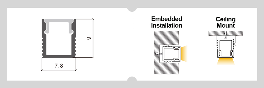 LED Extrusion Profile