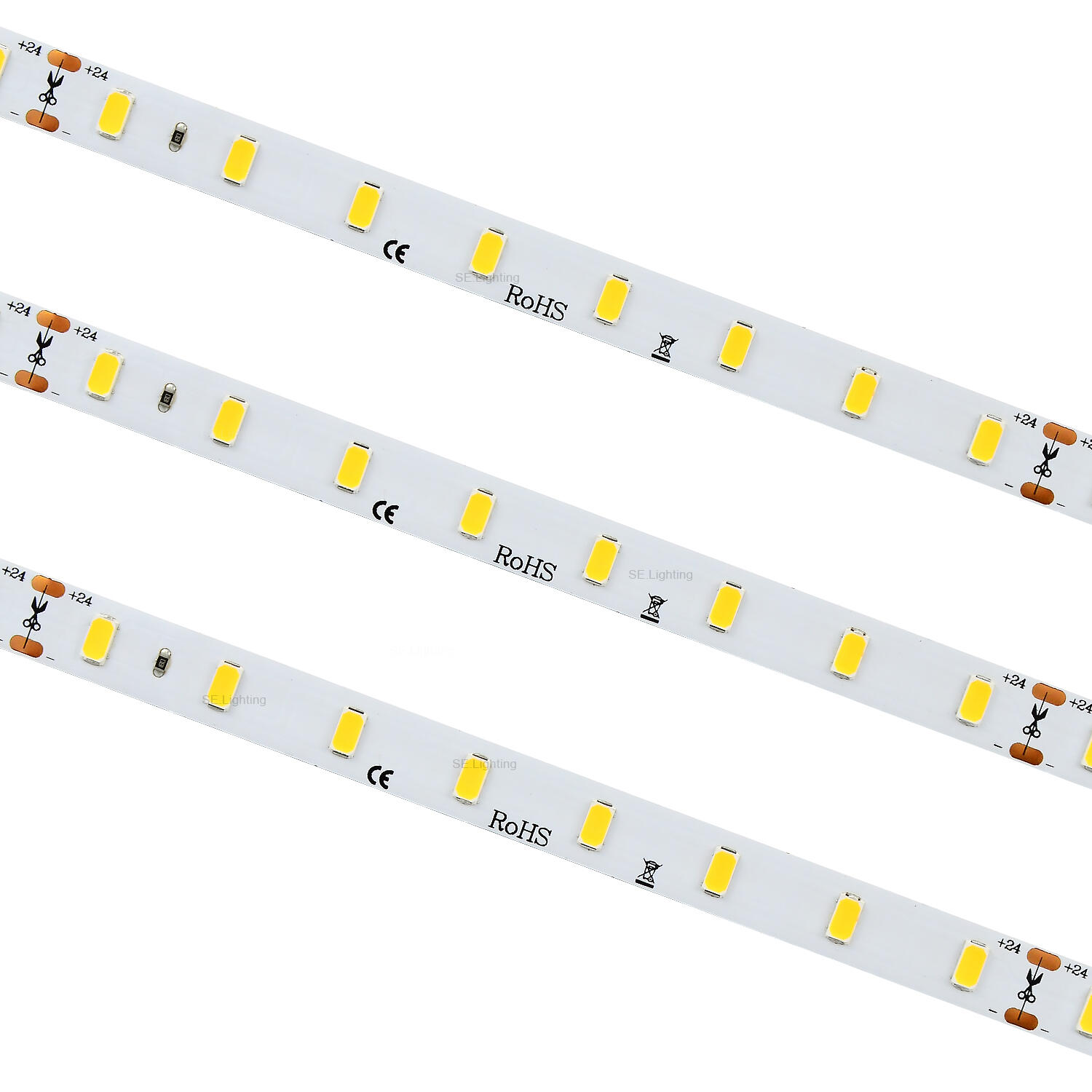 SMD 5630 COOL White LED Module Light Waterproof | 5 strip of 3 LED