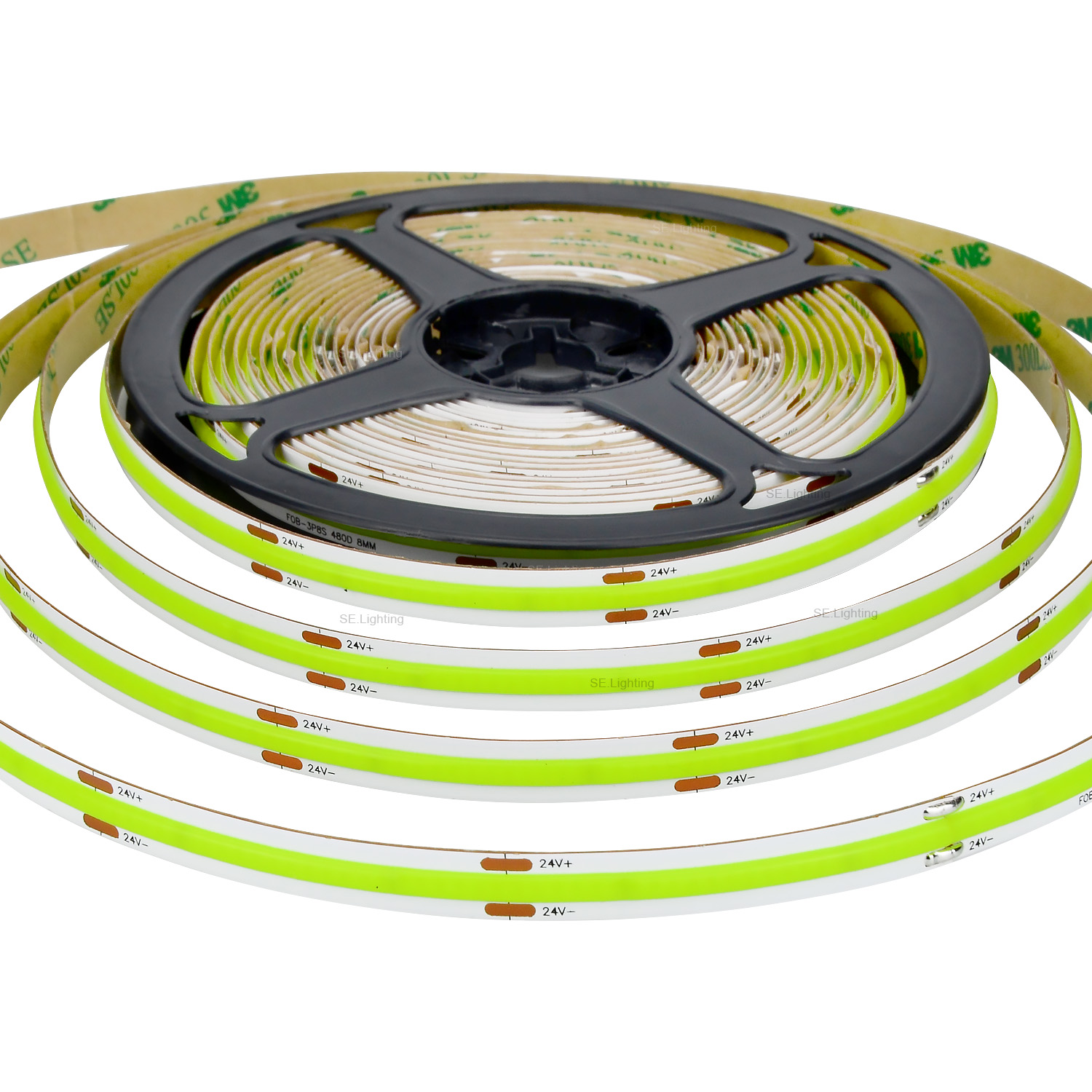 480LEDs 8mm 10W Bedroom COB Strip Lights