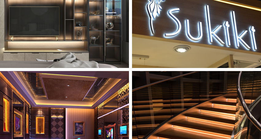 LED COB Strip Lights Application