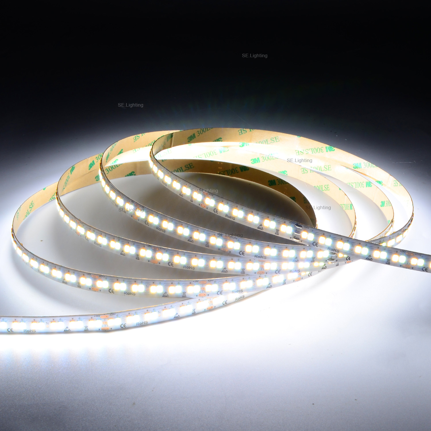 Max 30mt 216LEDs Constant Current 2835 24V LED Strip Lighting