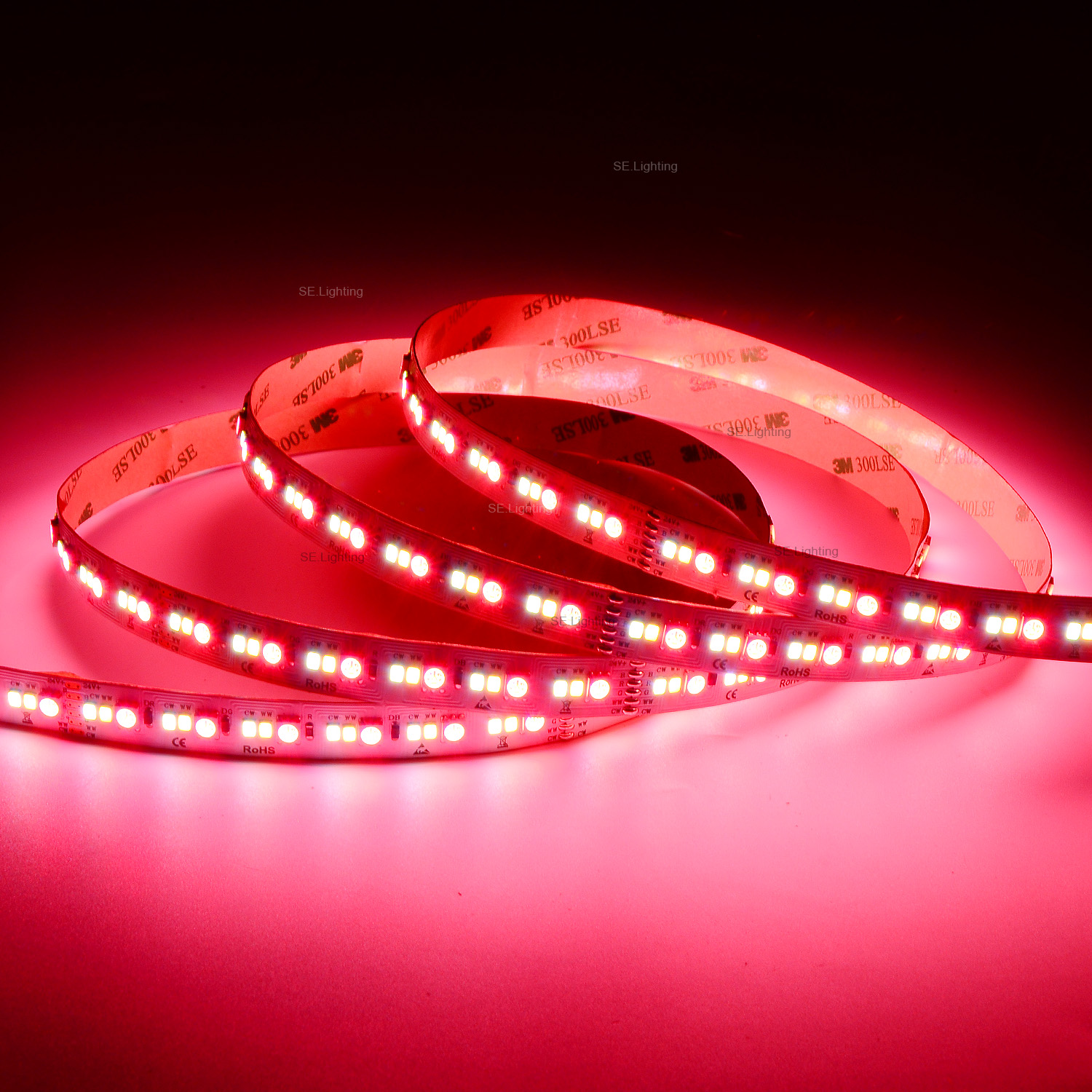 Max 40mt 5050 RGB CCT 60LEDs Constant Current 24V LED Strip