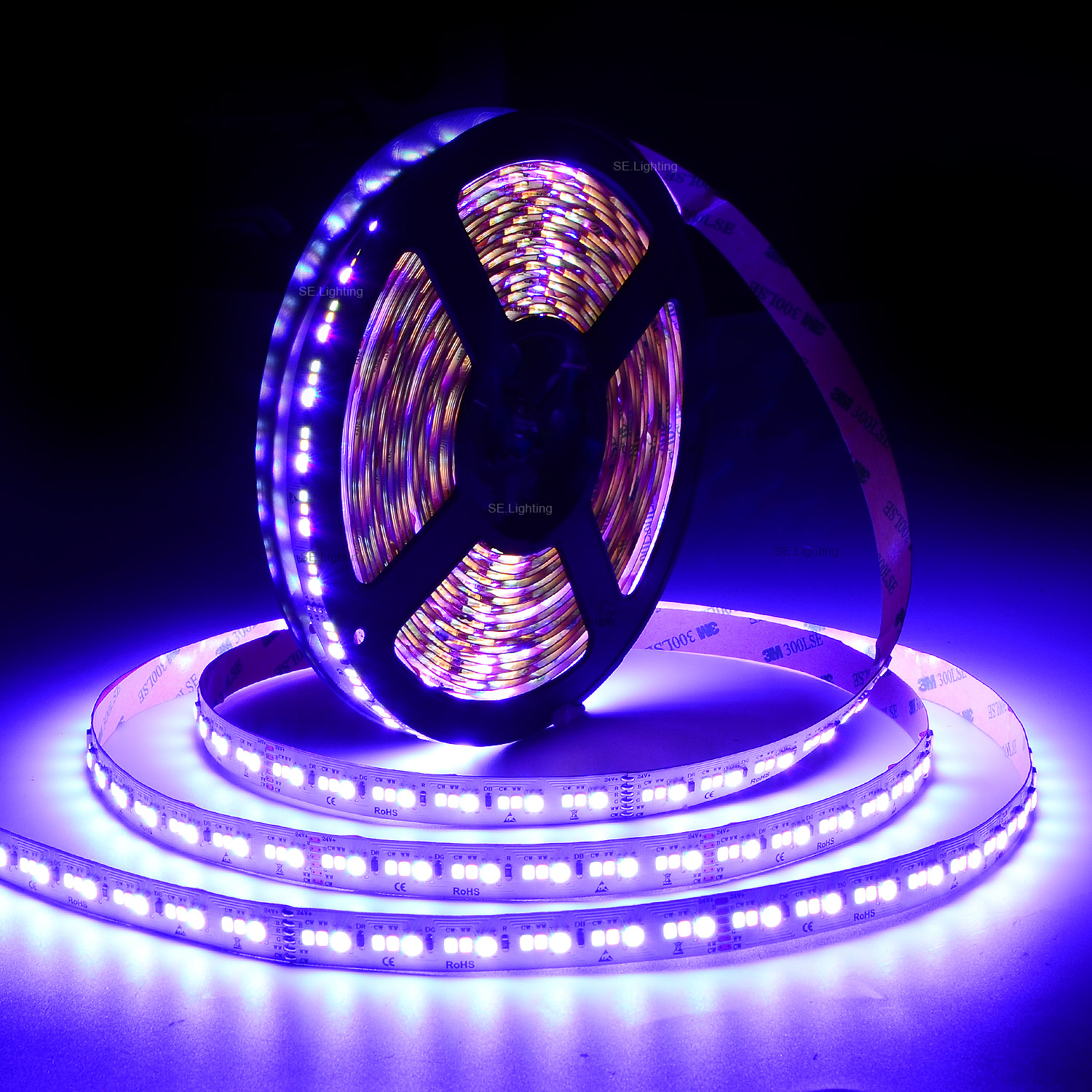 Max 40mt 5050 RGB CCT 60LEDs Constant Current 24V LED Strip