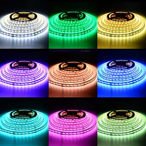 Max 40mt 5050 RGB CCT 60LEDs Constant Current 24V LED Strip