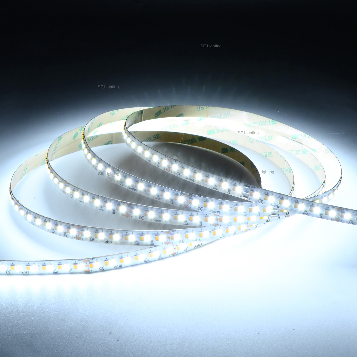 Max 30mt 216LEDs Constant Current 2835 24V LED Strip Lighting