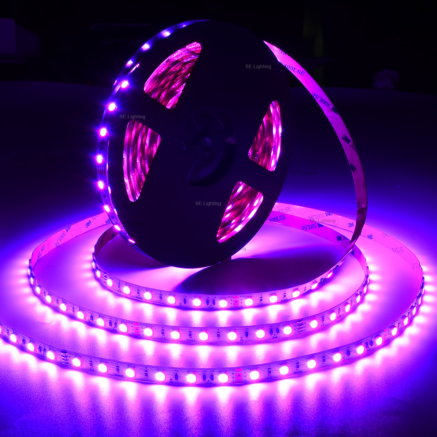 Max 40mt 5050 RGB 60LEDs Constant Current 24V LED Strip Lighting