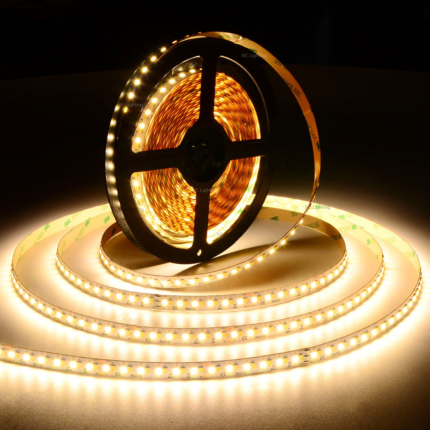 Max 30mt 216LEDs Constant Current 2835 24V LED Strip Lighting
