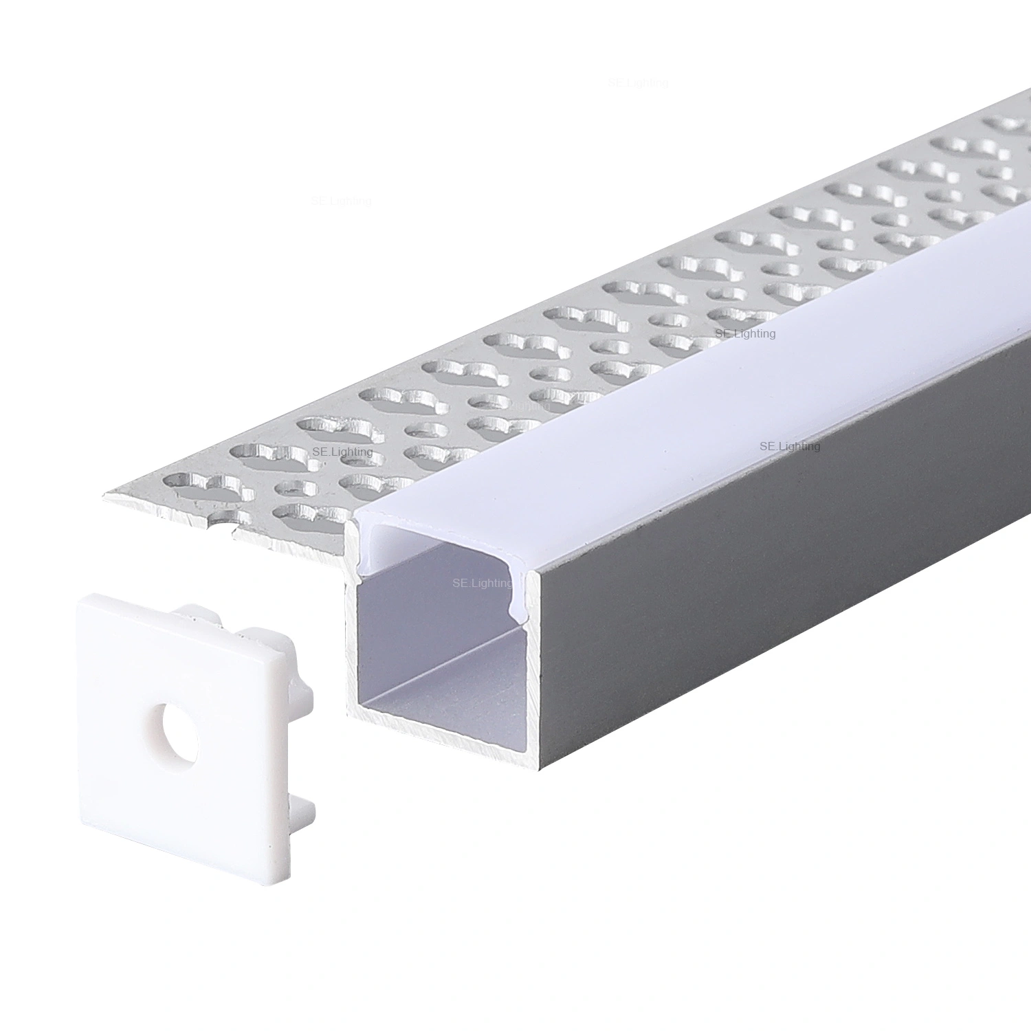 Plaster In LED Channel Diffuser 35x15mm Supplier