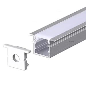 Recessed LED Channel Diffuser For Room 10x10mm