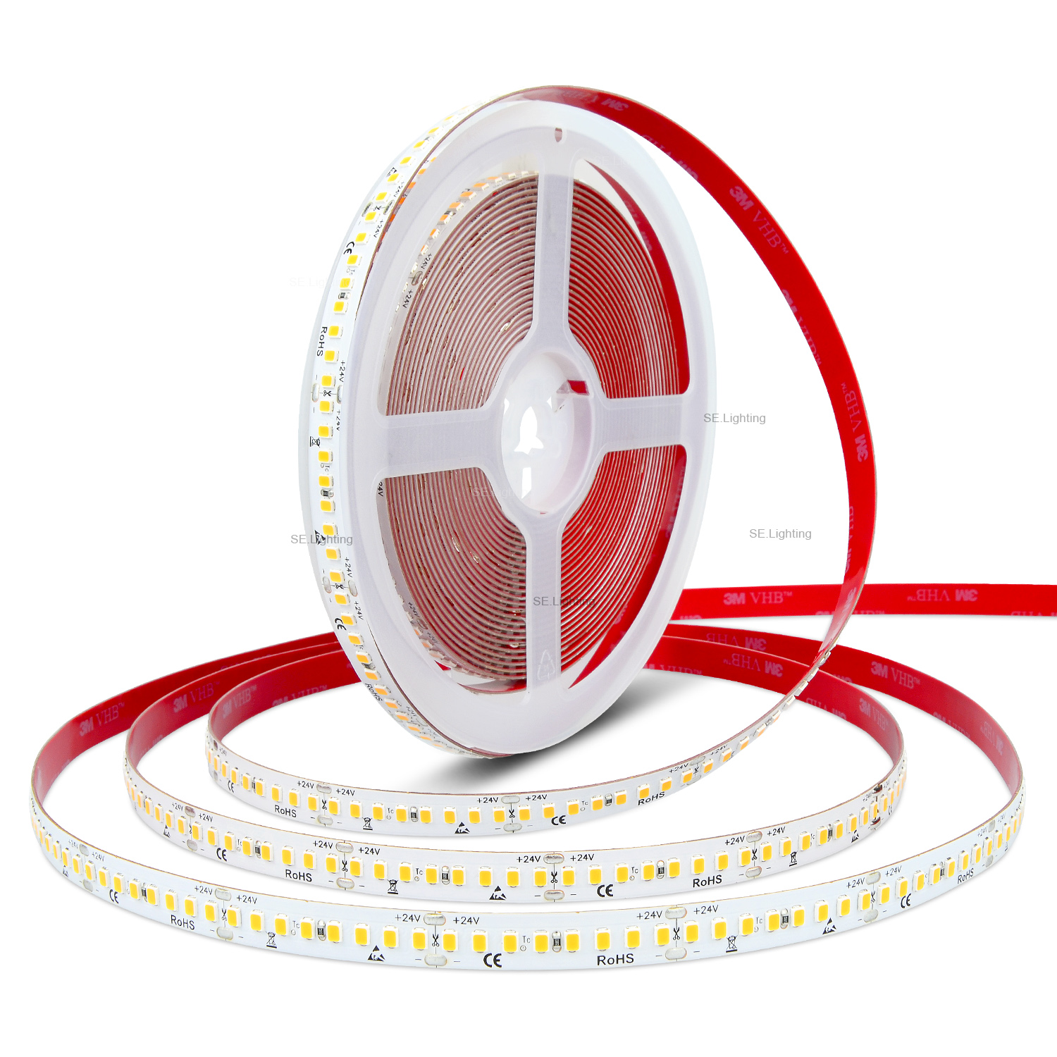 192LEDs 165LM/W 2835 High Lumen LED Strip Light 5Years Warranty