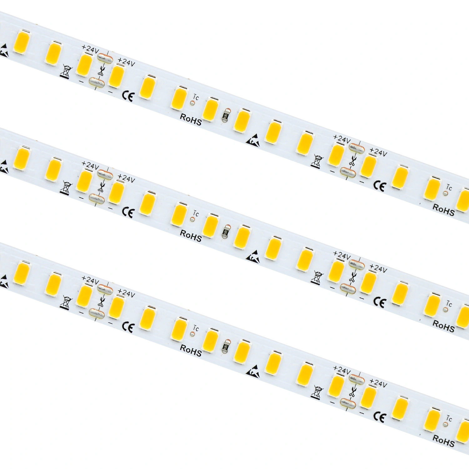 128LEDs 5630 150 LM/W Outdoor LED Strip Lights 5Years Warranty