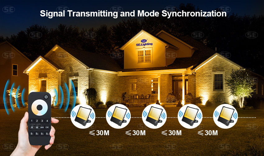 CCT Flood Light RF Remote Control