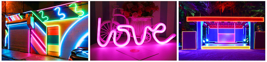 Neon LED Strip Light Application