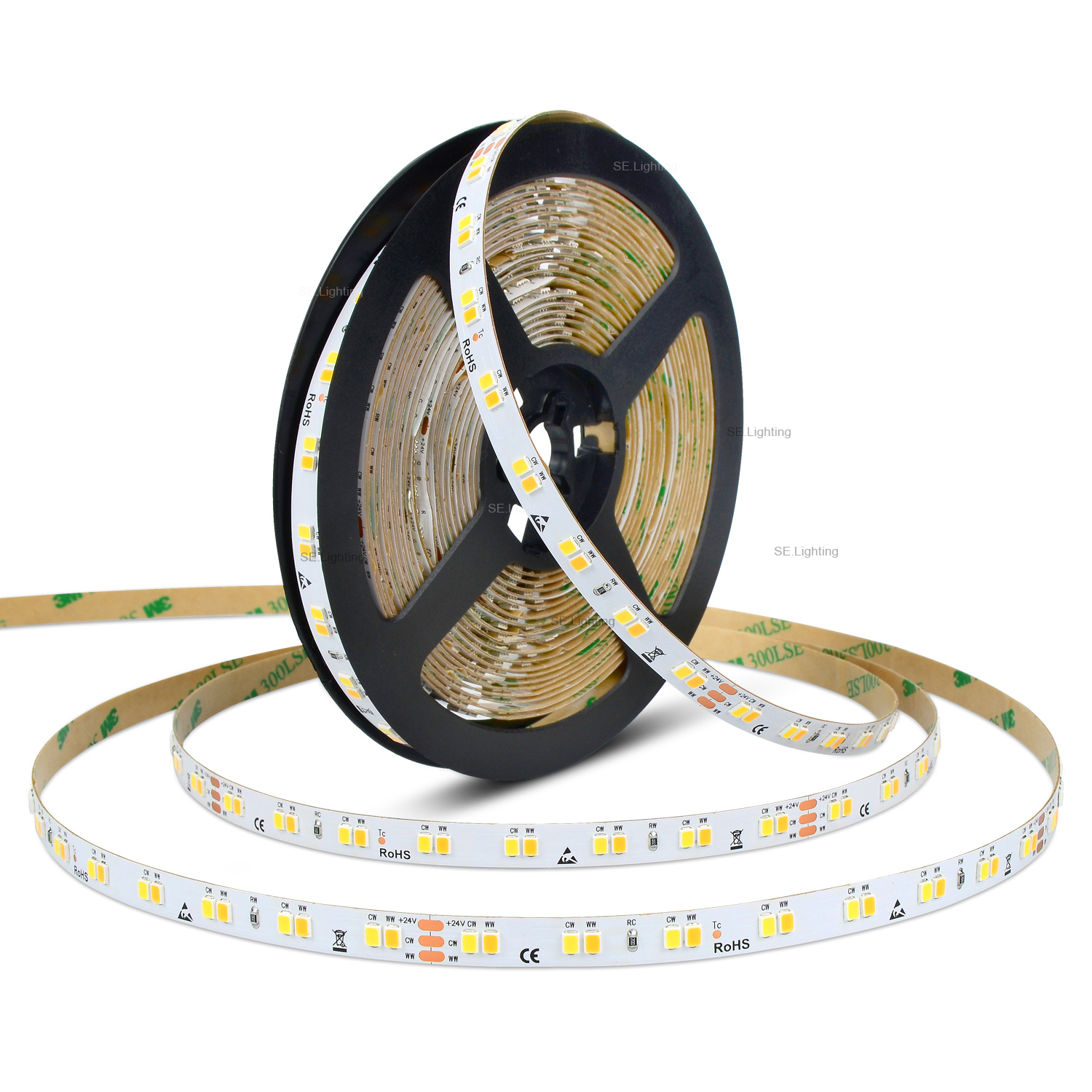 Short Cut CCT LED Strip Light 2835 SMD Flex Strip 120p - China SMD