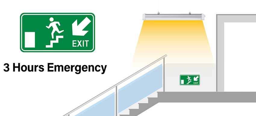 LED Tri Proof Light Emergency