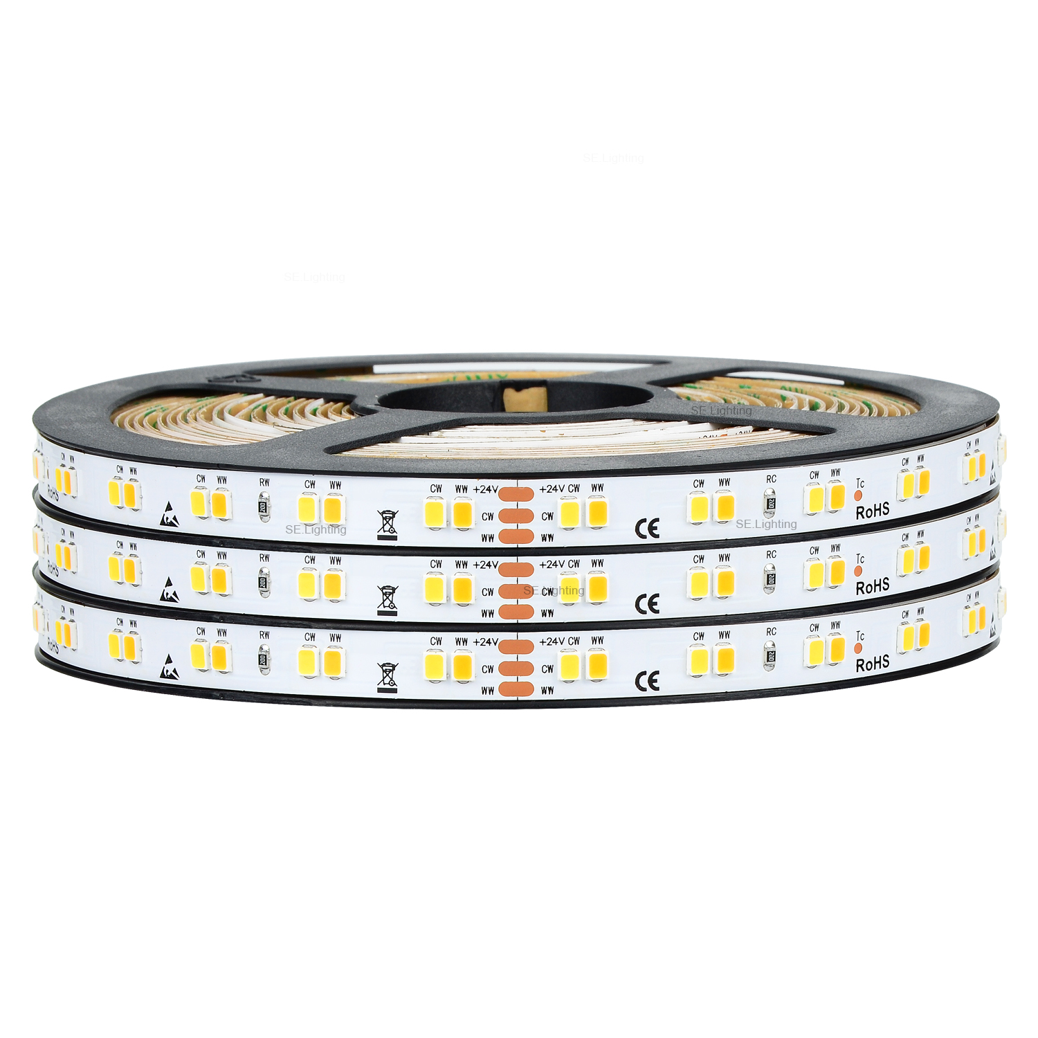 Commercial CCT LED Strips  Color-Temperature Changing LED Lighting