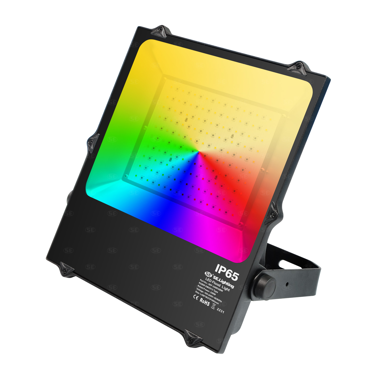 RGBW LED Stage Lighting & LED Flood Light DMX512 Control