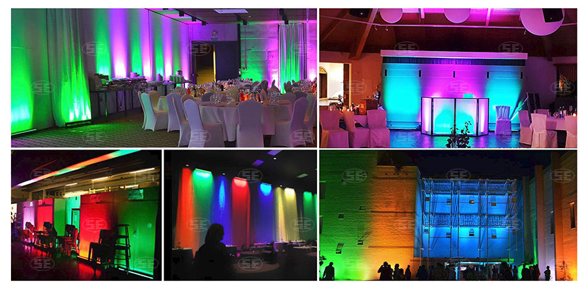 LED Wall Washer Light Application