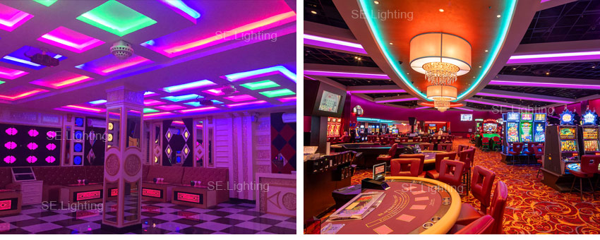 magic rgb led strip light application