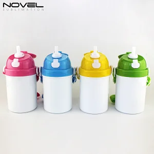 400ml Kid Polymer Drink Bottle Sublimation Travel Bottle